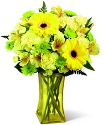 Lemon Groove Bouquet from Visser's Florist and Greenhouses in Anaheim, CA